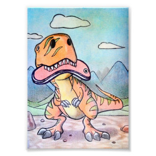 T-Rex Photo Print