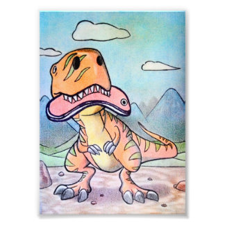 T-Rex Photo Print