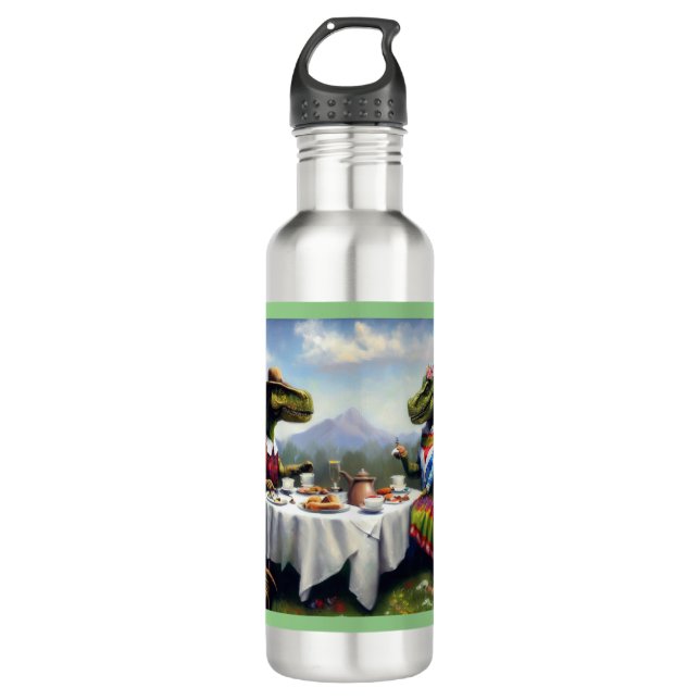 T Rex Picnic 710 Ml Water Bottle (Front)