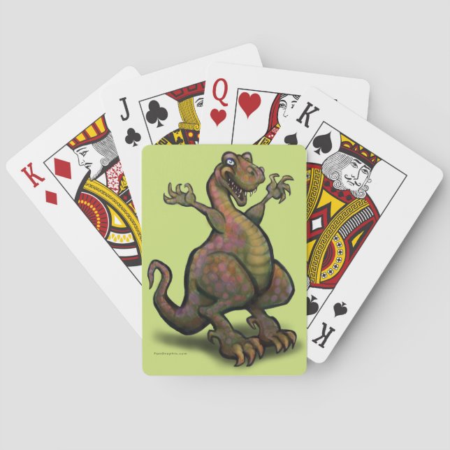 T-Rex Playing Cards (Back)