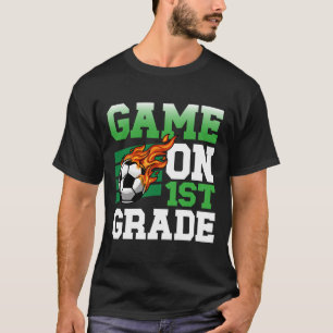 T-rex Playing Soccer Byll, Soccer For Kids  T-Shirt