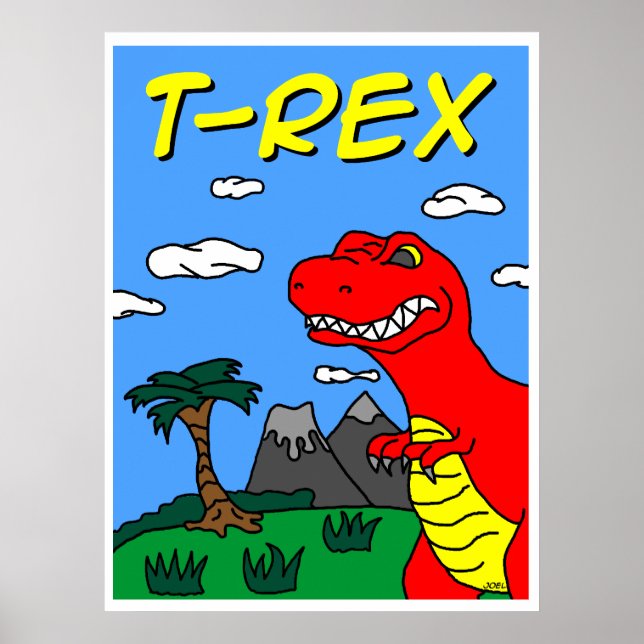 T-Rex Poster!!! 24x32 Roar!!! Poster (Front)