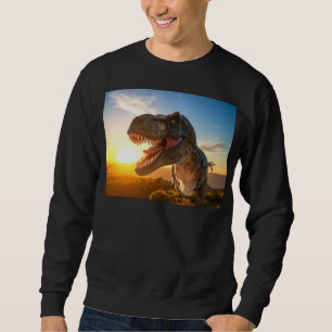 T-Rex Roar design Sweatshirt