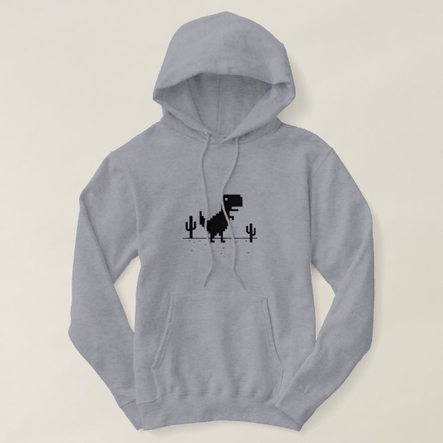 T-Rex Runner  Hoodie (Design Front)