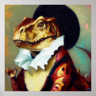 T Rex Shakespeare Poster
