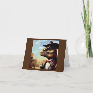T Rex Sheriff Card