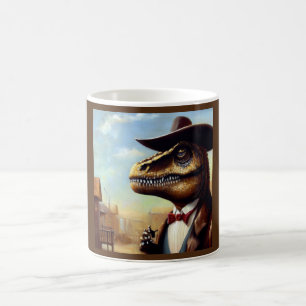 T Rex Sheriff Coffee Mug