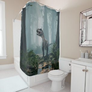 T-Rex Shower Curtain