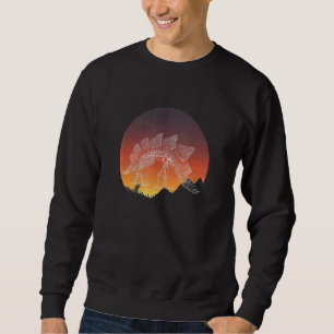 T-Rex Skeleton Dino Bones Paleontologist Fossil Di Sweatshirt