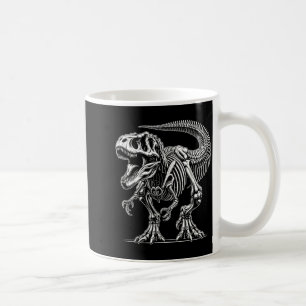T-Rex Skeleton Dinosaur Bones Fossil Halloween Coffee Mug