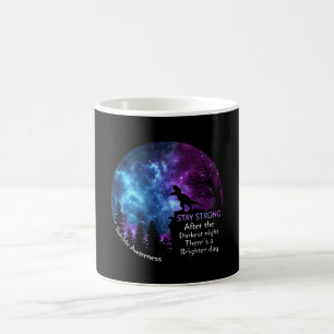 T-Rex Suicide Awareness Stay Strong T Rex Lovers Coffee Mug