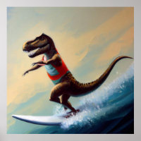 T Rex Surfing