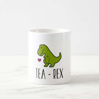 T-Rex tea mug