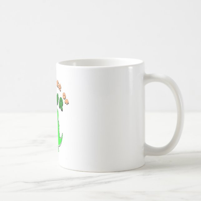 T-Rex The Power Of RAWR Coffee Mug (Right)