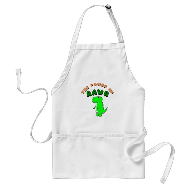 T-Rex The Power Of RAWR Standard Apron (Front)