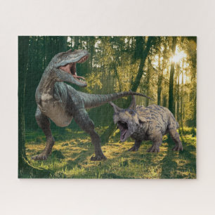 T.Rex-Triceratops Jigsaw Puzzle
