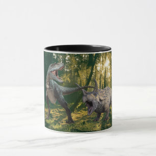 T.Rex-Triceratops Mug