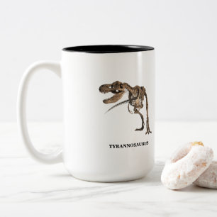 T Rex Two-Tone Coffee Mug