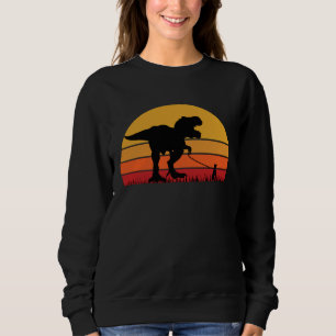 T Rex Walking Great Dane Dog Mom Dad Sweatshirt