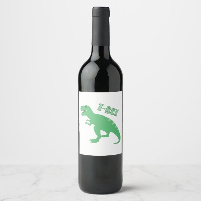 T-Rex Wine Label (Front)