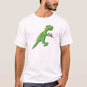 T-Rex with Pizza T-Shirt