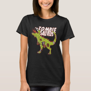 T rex Zombie Dinosaur Halloween Costume Men Women  T-Shirt