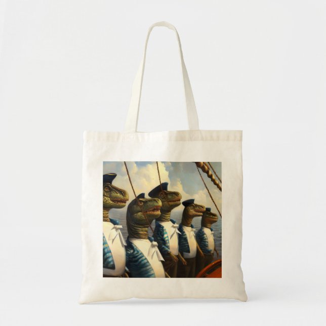 T Rexs Sailors Tote Bag (Front)