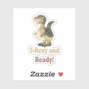 T-Rexy and Ready Dino Cartoon