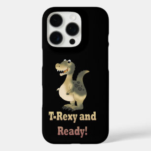 T-Rexy and Ready Dino Cartoon iPhone 16 Pro Case