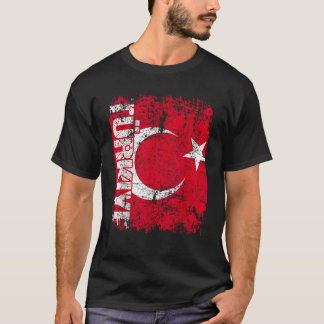 T RKIYE Flag Vintage Distressed TURKEY T RKIYE T-Shirt