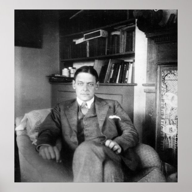 T.S. Eliot Poster (Front)