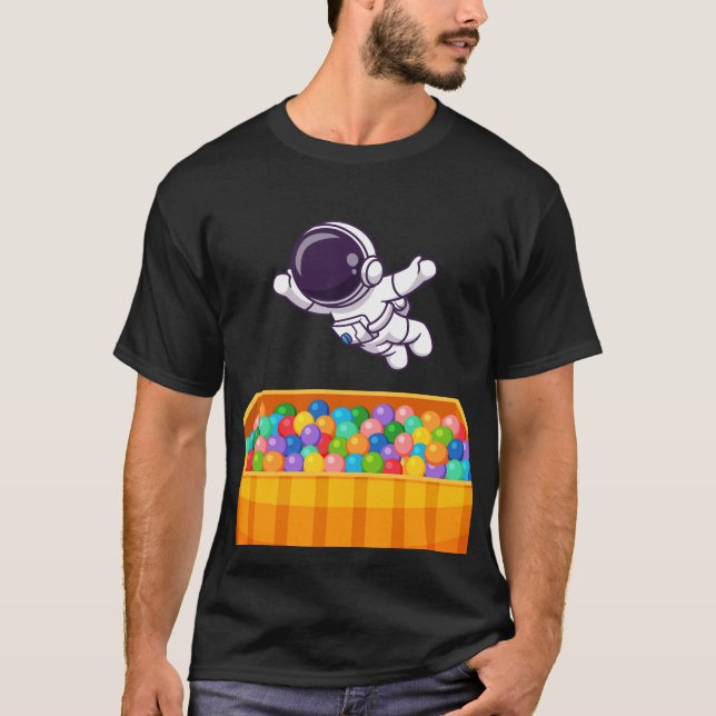 T-shirt: A Cosmic Leap into Fun T-Shirt (Front)