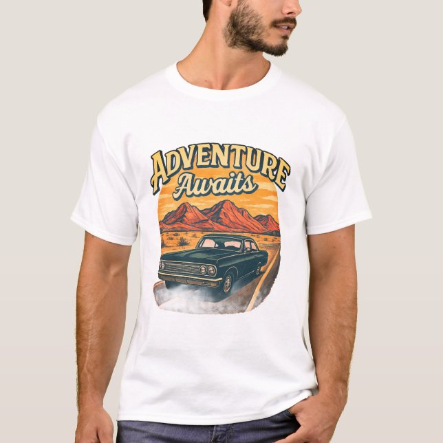 t-shirt adventure  (Front)