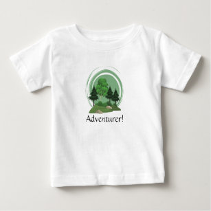 T-shirt: Adventurer!, For those who love nature Baby T-Shirt