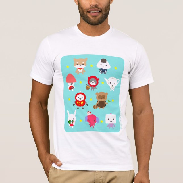 T-shirt - AllCharacters - Stars (Front)