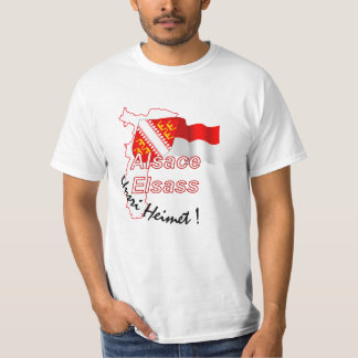 T-shirt "Alsace Elsass unsri Heimet (our home)"