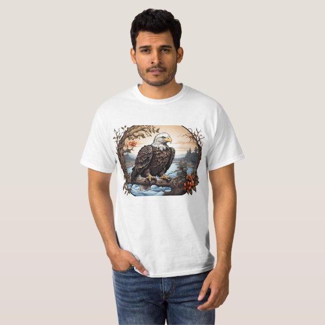 T-Shirt - American Bald Eagle  (Front Full)