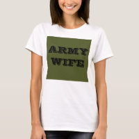 T-Shirt Army Wife