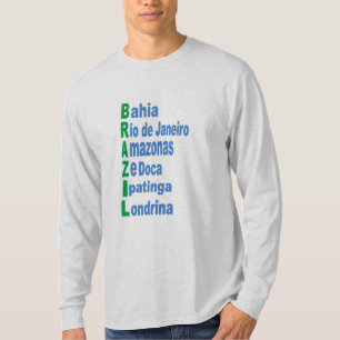 T-shirt ash man TOURISM BRAZIL