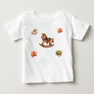 T-Shirt-Autumn Baby Shower Jersey T-Shirt
