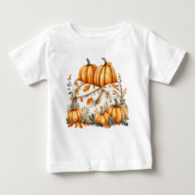 T-Shirt-Autumn Baby Shower Jersey T-Shirt (Front)