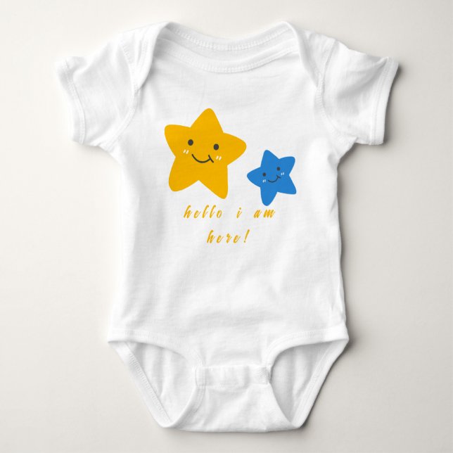 T-Shirt Baby Bodysuit (Front)