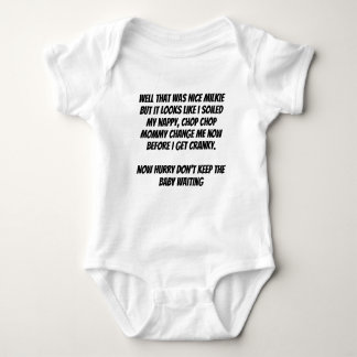T-Shirt Baby Bodysuit