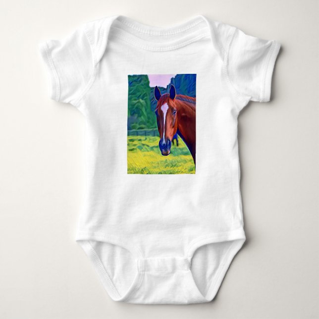 T-Shirt Baby Bodysuit (Front)