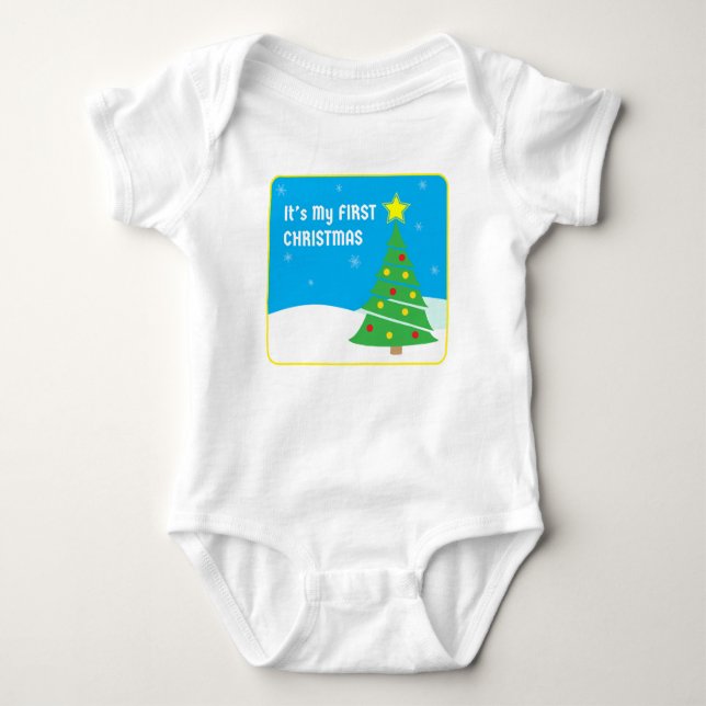 T-Shirt Baby Bodysuit (Front)