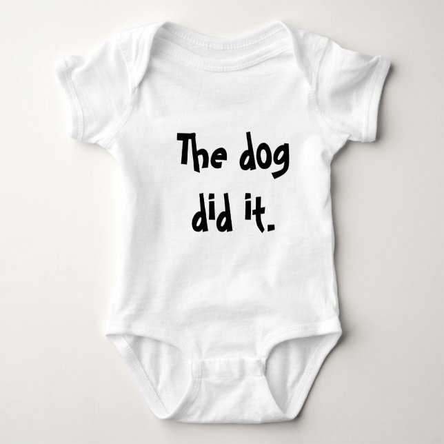 T-Shirt Baby Bodysuit (Front)