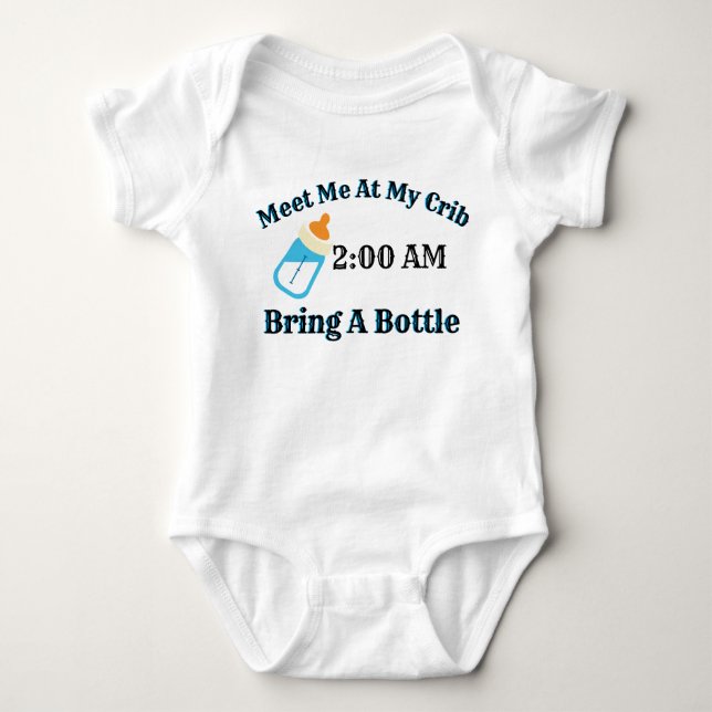 T-Shirt Baby Bodysuit (Front)
