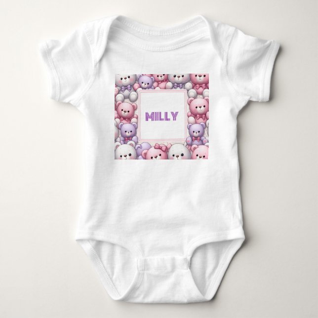 T-Shirt Baby Bodysuit (Front)