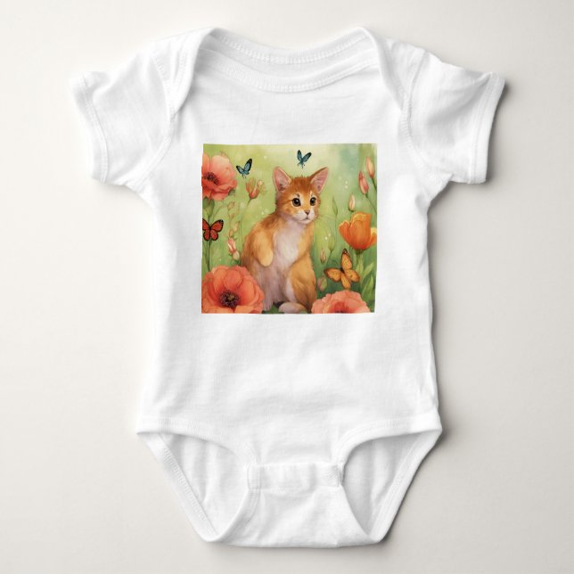 T-Shirt Baby Bodysuit (Front)