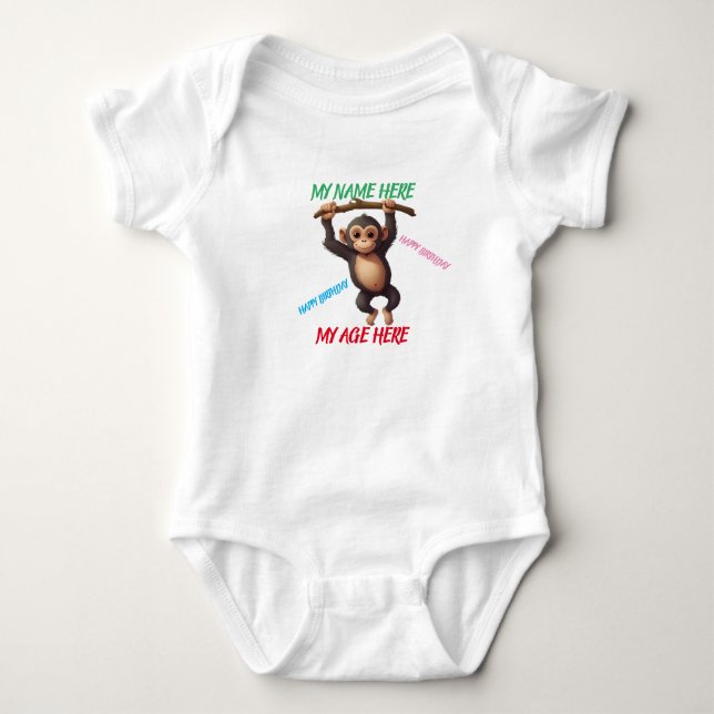 T-Shirt Baby Bodysuit (Front)